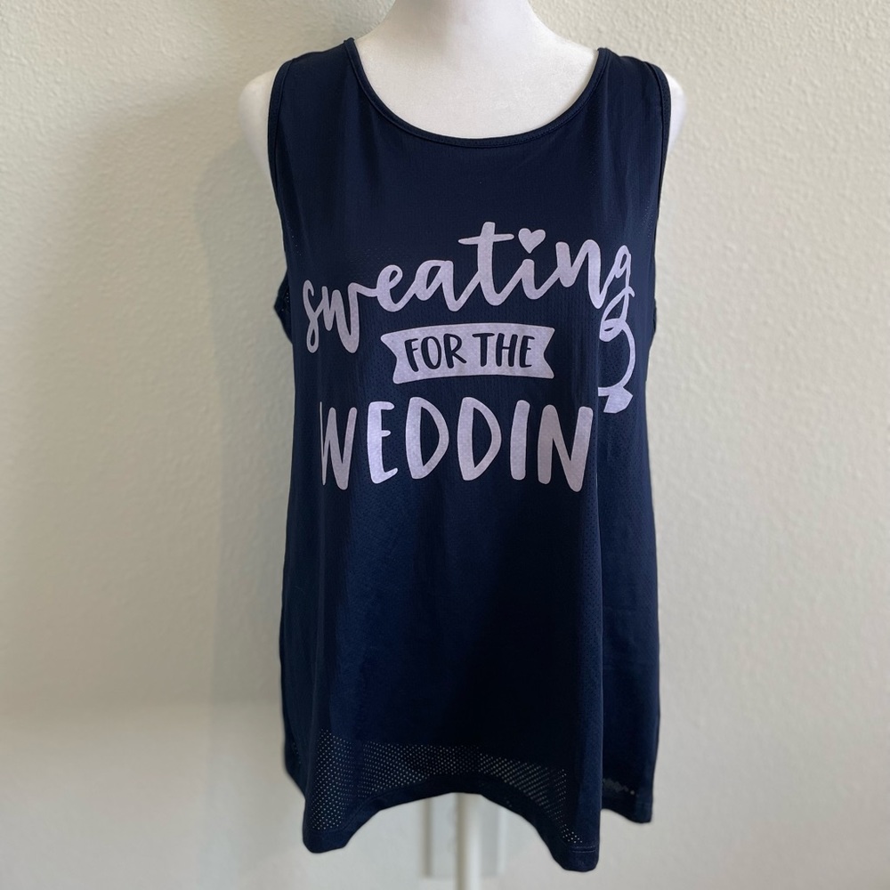 Sweating for the Wedding Tank Top